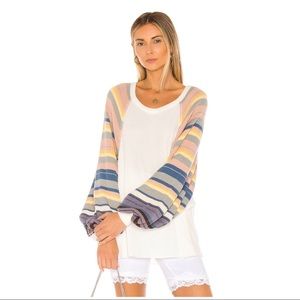 Free People Rainbow Dreams Top